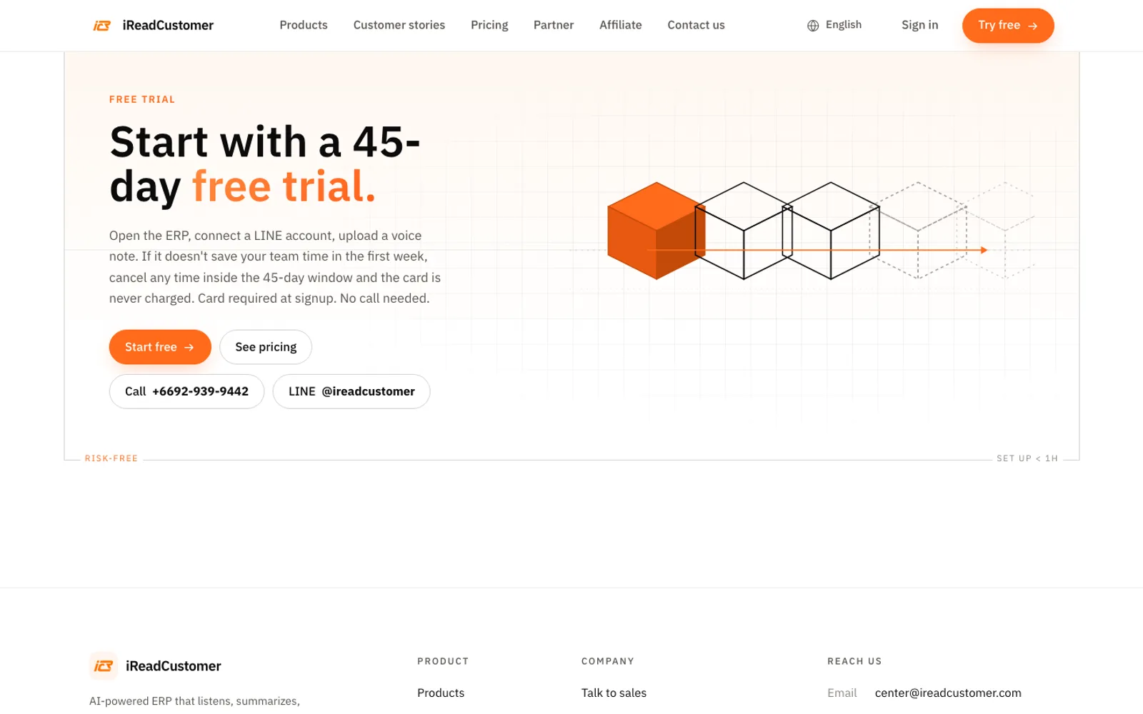 Agentic ERP — Voice notes transcribed into CRM customer records