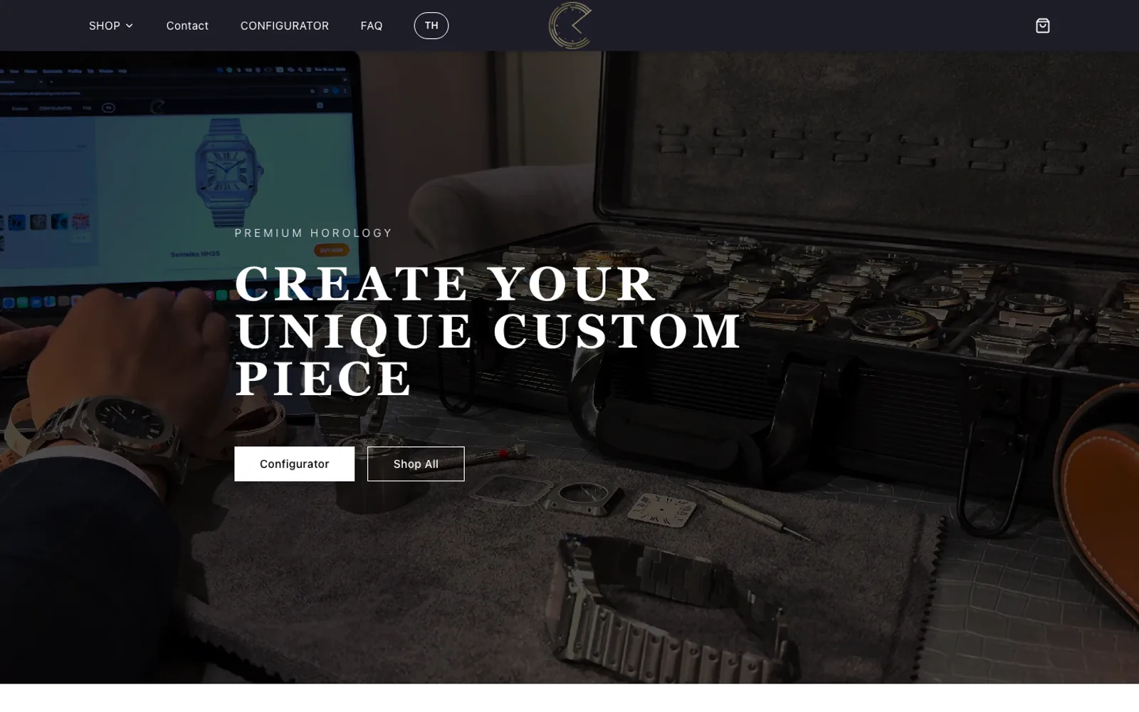 Cronus Precision — เครื่องมือปรับแต่ง/ออกแบบเรือนนาฬิกา