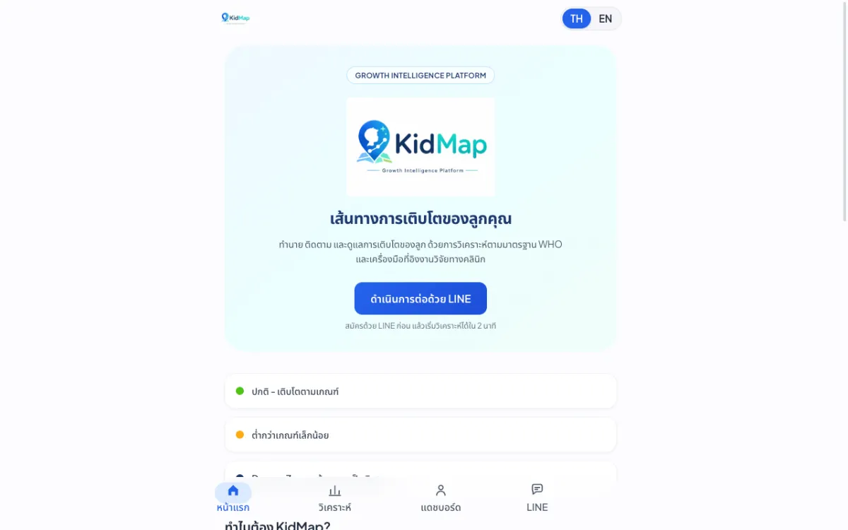 KidMap — 成長インテリジェンスプラットフォーム