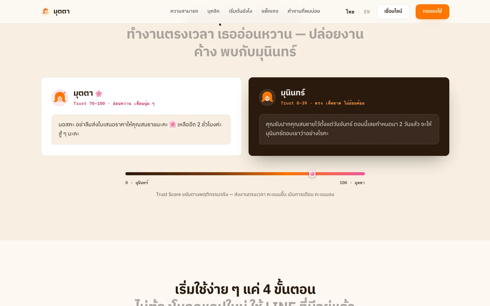 Mutta — Morning Daily Brief; daily summary with a Productivity Score in the web app
